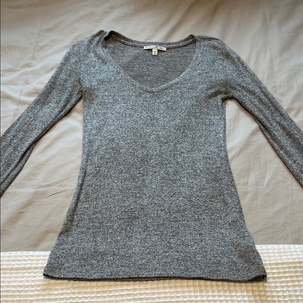 Express Soft V-Neck Sweater